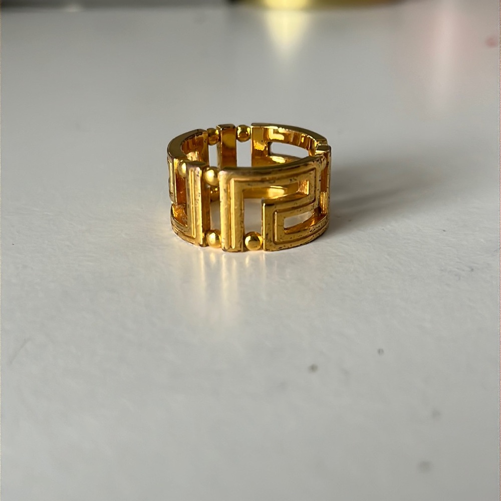 Versace Greca ring